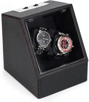Watches, PU Leather Self-Winding Mechanical reverse Watch Wooden Display Storage Case Box with 4 TPD Modes and Quiet Mabuchi Motor Gaone Automatic Double Watch Winder for 2 