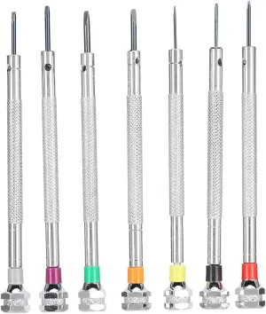 Watches Removal Repair Watchmakers Tools Kit survive rectify downhill conquer 0.8-2.0mm Copper Slotted Screwdriver Set 