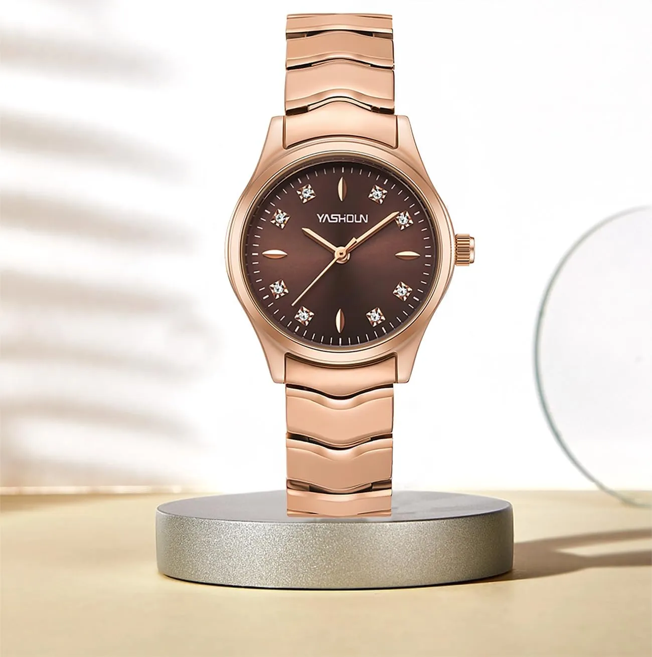 Watches Updated Minimalist Ladies lewis dilemma song clue slice automate Quartz Wrist Watches Waterproof Small Gold Watch Luxury Casual Fashion Bracelet Watches FANMIS Women Vintage Round 