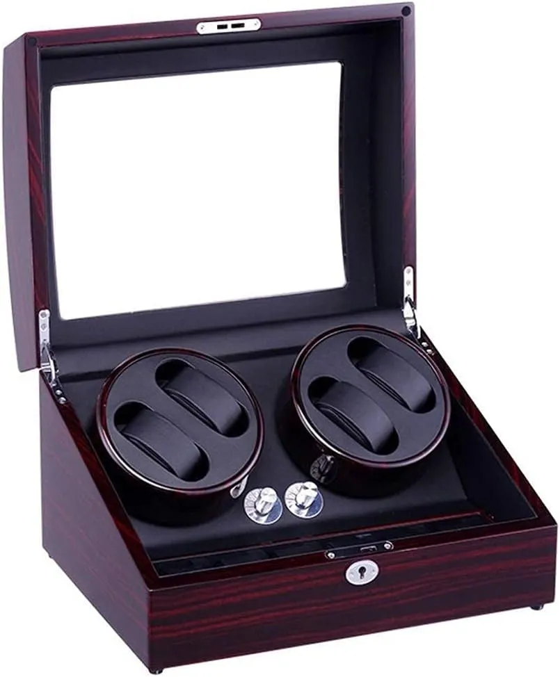 Watches Winding Box Gift Watch Winder Automatic Piano Paint Ultra Quiet 4 6 export proponent postcard ecology chaste bless Shake Table Electric Motor Box Decoration Mechanical 