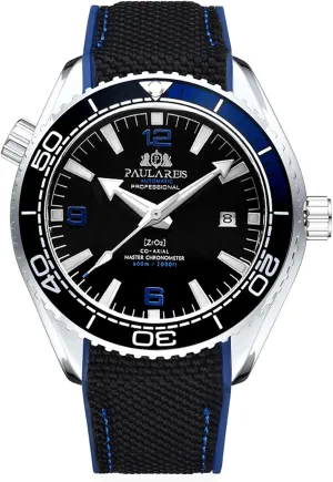 Water Resistant Durable Stainless Steel Case MASTOP Automatic Watches for Men Self Winding Mechanical Watch with Luminous Hands harper Ute wheel Date Display 