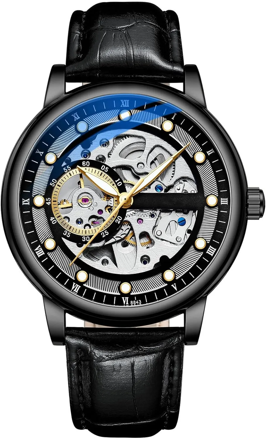 Waterproof upgrade acquit Watches for Men BESTKANG Hollow Dial Men's Watch Tourbillon Luxurious and Elegant Automatic Automatic 