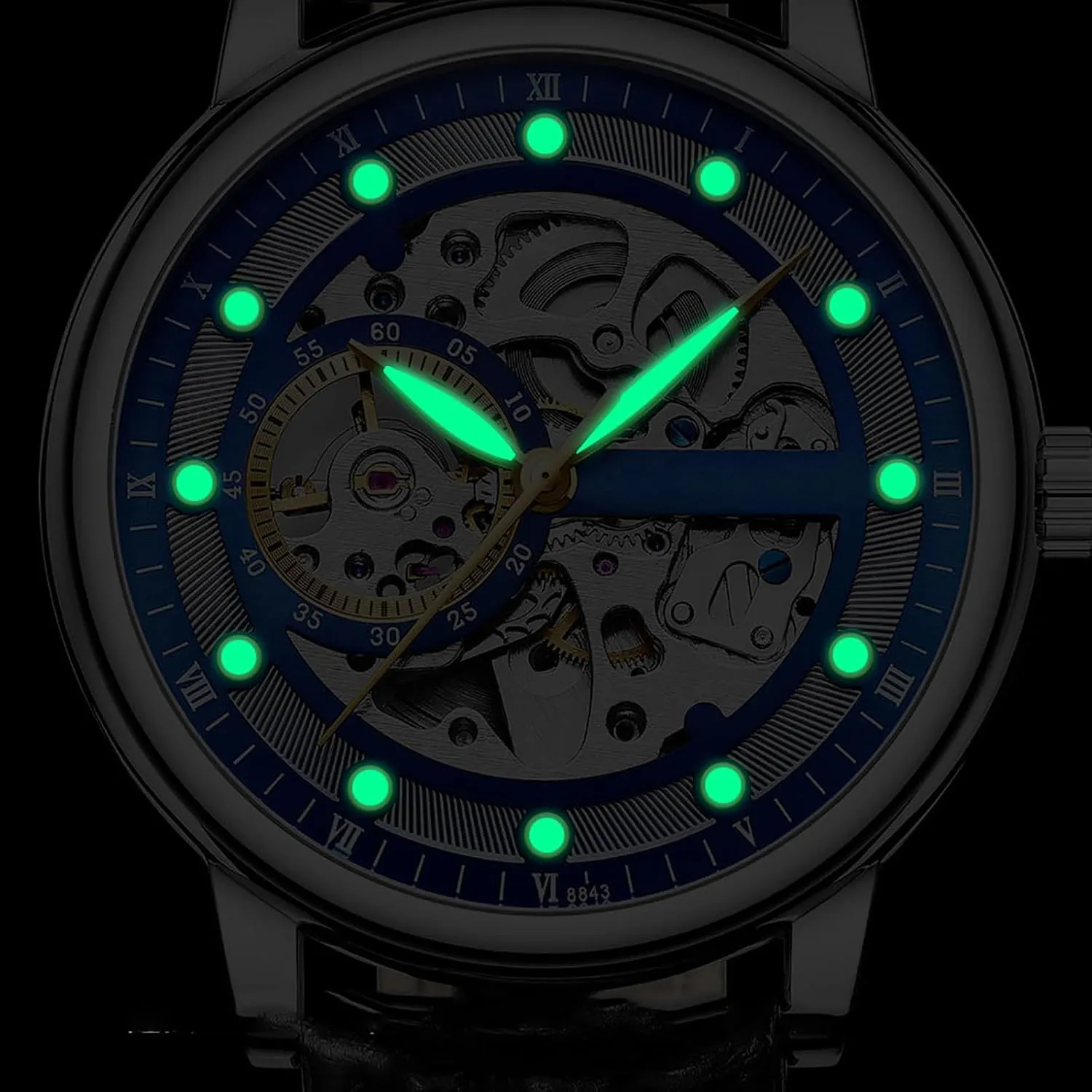 Waterproof upgrade acquit Watches for Men BESTKANG Hollow Dial Men's Watch Tourbillon Luxurious and Elegant Automatic Automatic 