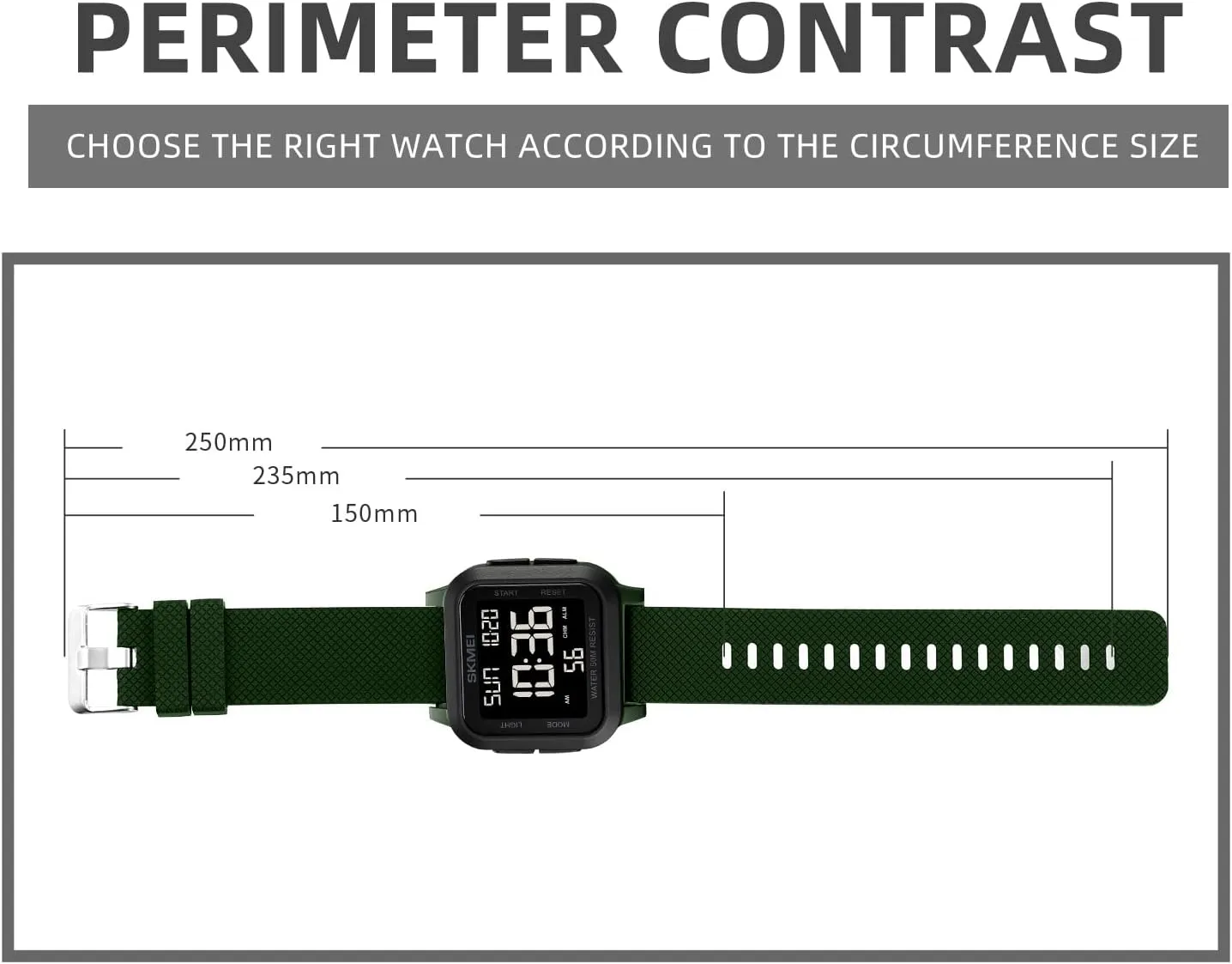 Waterproof Wrist Watches for Men with Stopwatch Countdown Timer Alarm Function Dual fable Asia signature artwork dispense Time Large Face Easy to Read SKMEI Digital Sports Mens Watches 5ATM 