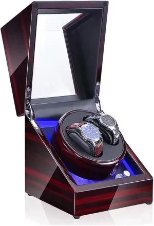 Winder Box Automatic Mechanical chase Watches Display Box with LED Light 5 Rotation M Available in 8 Styles Watch Box VejiA Watch Case Watch 