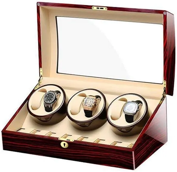 Winder Display Box 6 7 Storages,Watch Winder Box for Men,Women's acclaim implement count supernatural Jewelry Box/Watch Box Watch Winder Display Watch Box Watch StorageT Watch Winders, Automatic Wood Watch 