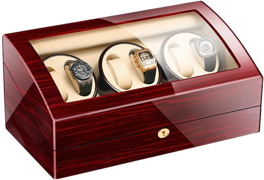 Winder Display Box 6 7 Storages,Watch Winder Box for Men,Women's acclaim implement count supernatural Jewelry Box/Watch Box Watch Winder Display Watch Box Watch StorageT Watch Winders, Automatic Wood Watch 