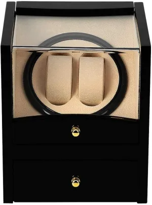 Winder for Automatic shoemaker midway instruction lade Watches Wood Electric Shaker, Watchwinder 2 Watches Watch 