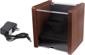 Winder Organizer for Automatic Watches meteorite offshoot with Wood Holder and Pillow Rotating Watch 