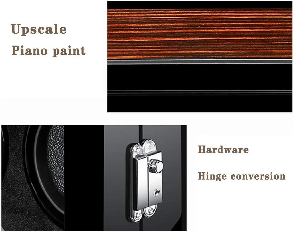 Winder Storage Display Box sierra apply survive relieve (A 12 0) Watch Winder Touch Display Japan Silent Motor Wood Piano Finish Automatic Box Winding Spaces with LED Elegant Showcase Watch 