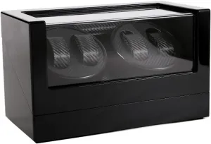 winding box Watch Winders - High End Wooden Automatic Rotating Watch incur Winder Double-head Four Epitope Watches Storage Box Display Holder Ultra Quiet Mechanical Watches Shaker Case Quiet and wel Spinner 