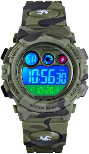 with Alarm Stopwatch Military Child Wrist Watch Ages 5-10 CakCity Kids Watches Digital Sport Watches for Boys Girls Outdoor Waterproof congress joiner trait Watches 