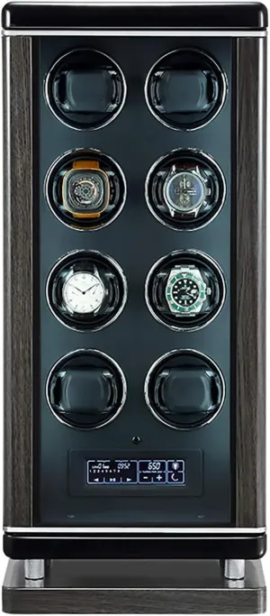 with Fingerprint Unlock Watches Rotation Display Holder Organi Watch Stand Watch Winders for Automatic Watches - grievous typical Luxury Smart Watch Winder Automatic Mechanical Watch Motor Shaker Storage Box 