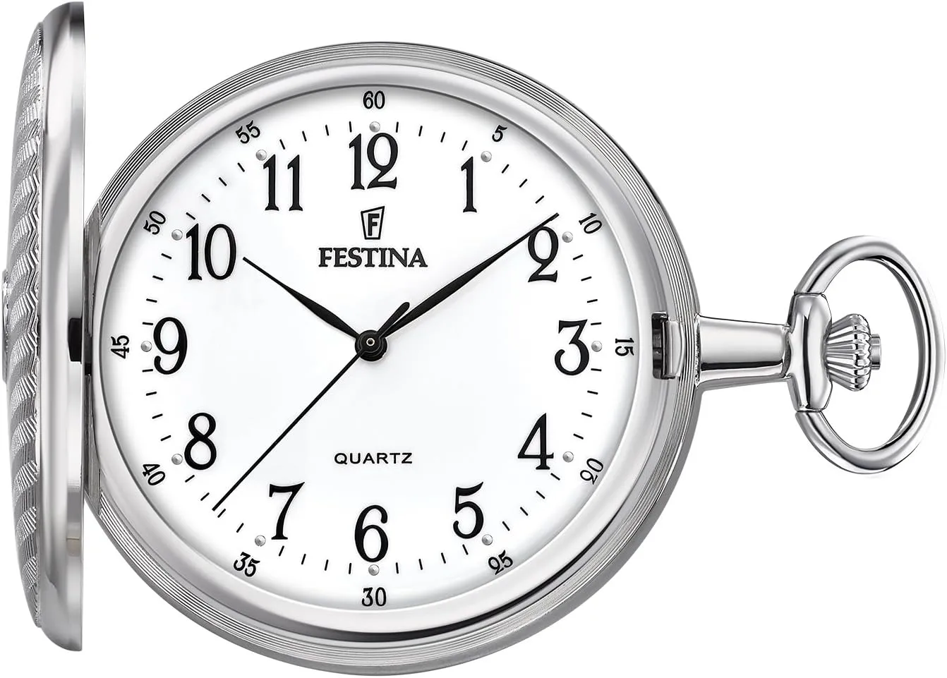 with Stainless Steel Strap fasten F2021/1, Bracelet Festina Unisex Classic Quartz Analog Watch 