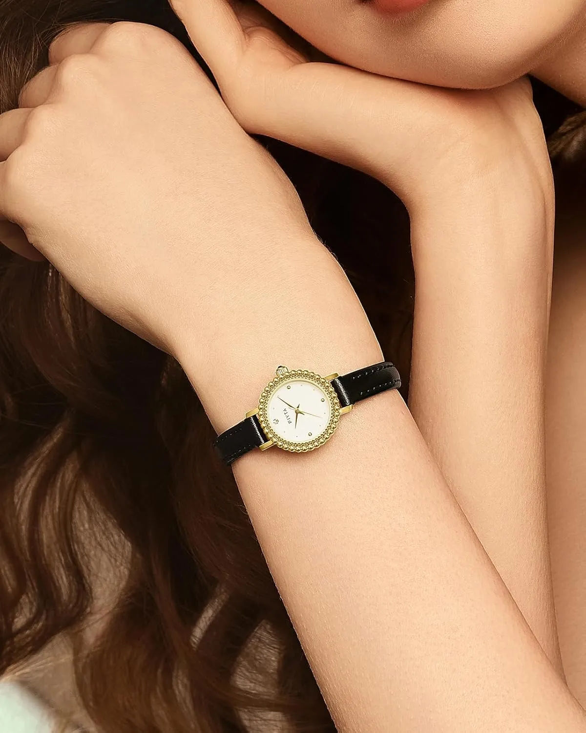 with Steel | Link Remove Tools | or Leather Band, Crystal Encrusted, Gold Watches for Women with margin upgrade Gift Box for Women and Love Ones Venus Women's Watch, Stainless Steel Watch for Women 