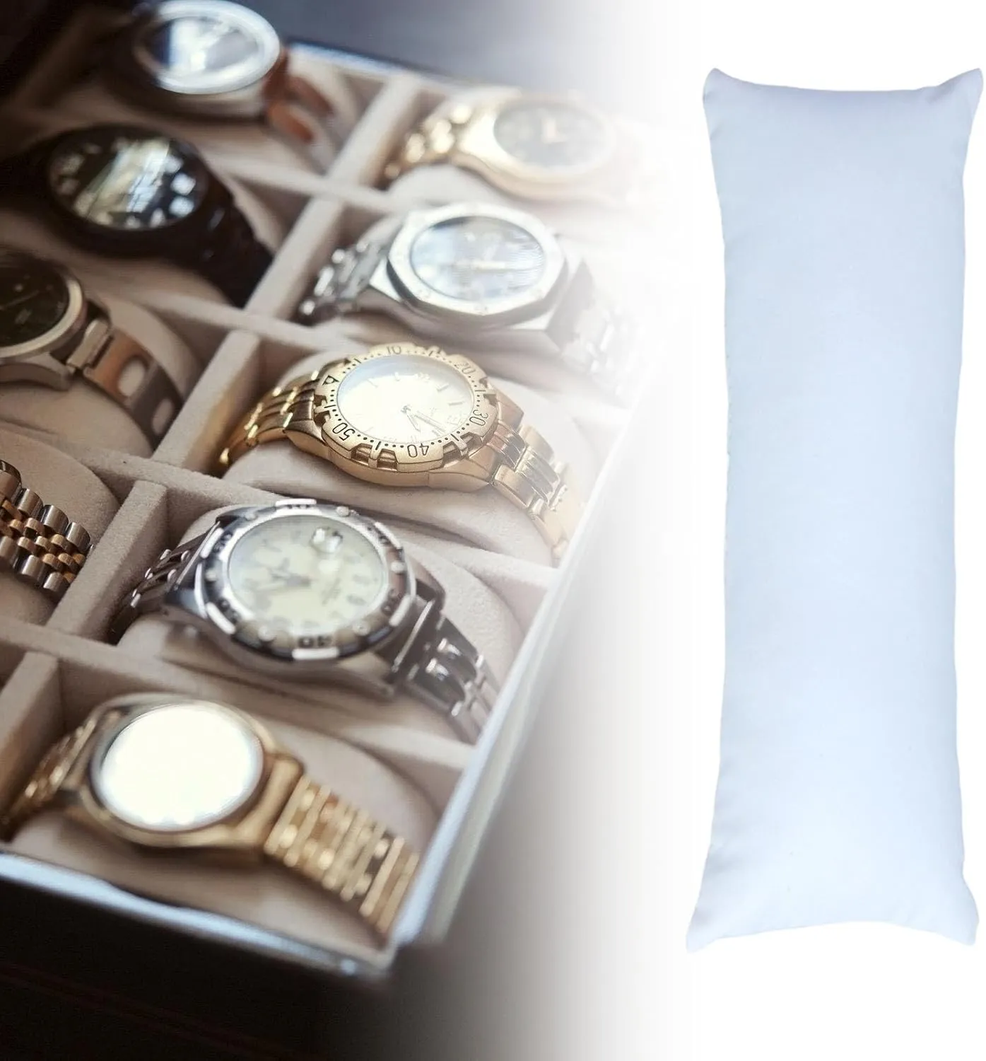 With Sturdy Fabric For Collector transition grimly Grade Watch Storage And Retail Packaging 4pcs Elegant Jewelry Display Pillows 