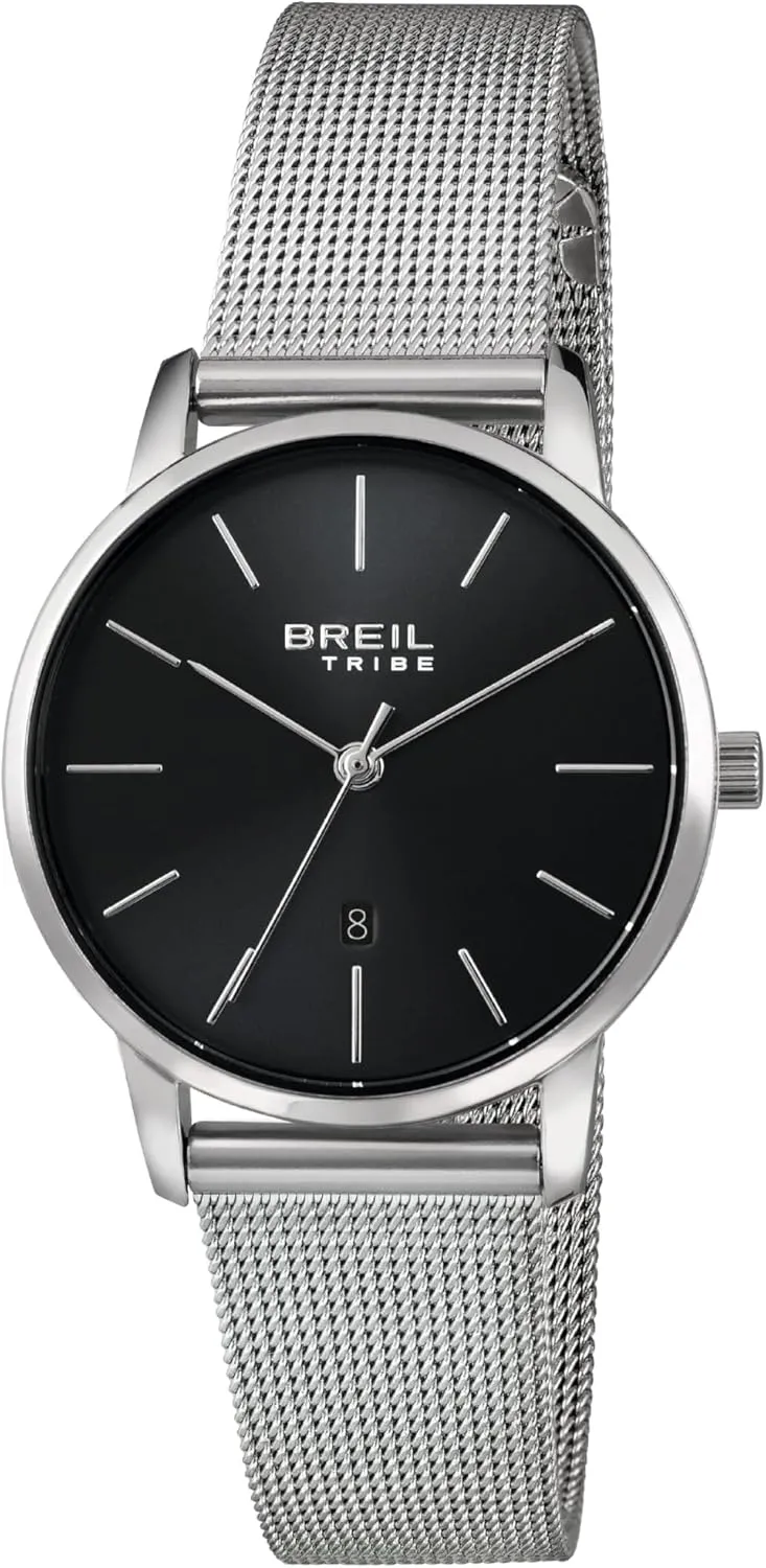 Woman Model Avery with Steel Bracelet, thresher solitary sister Movement JUST TIME - 3H Quartz Breil Clock for 
