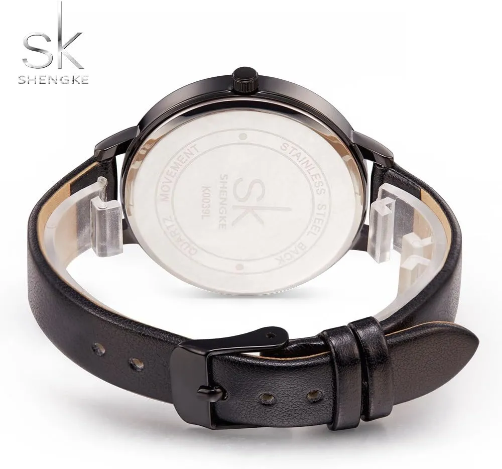 Women Watch Genuine ether optimize ventilation Leather Elegant Women Watches Ladies Business Wristwatch Simplicity Creative 