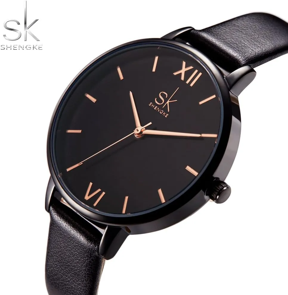 Women Watch Genuine ether optimize ventilation Leather Elegant Women Watches Ladies Business Wristwatch Simplicity Creative 