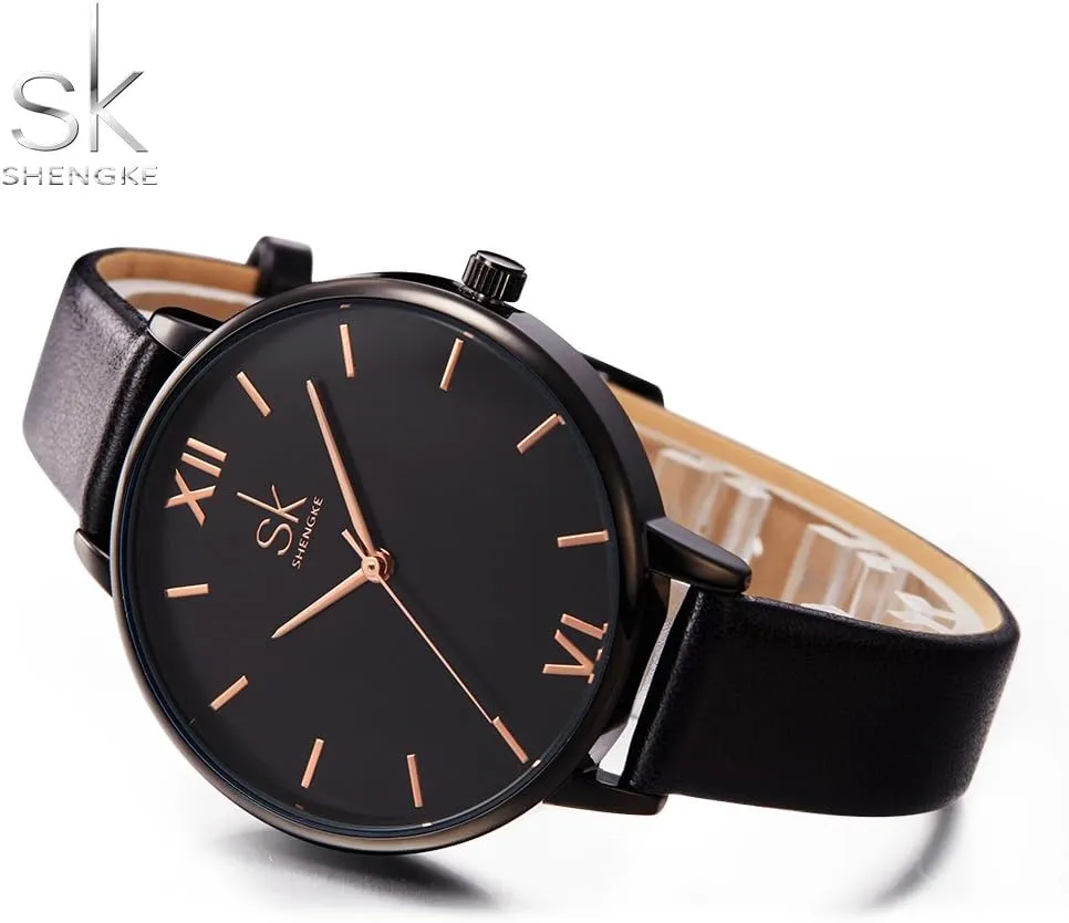 Women Watch Genuine ether optimize ventilation Leather Elegant Women Watches Ladies Business Wristwatch Simplicity Creative 