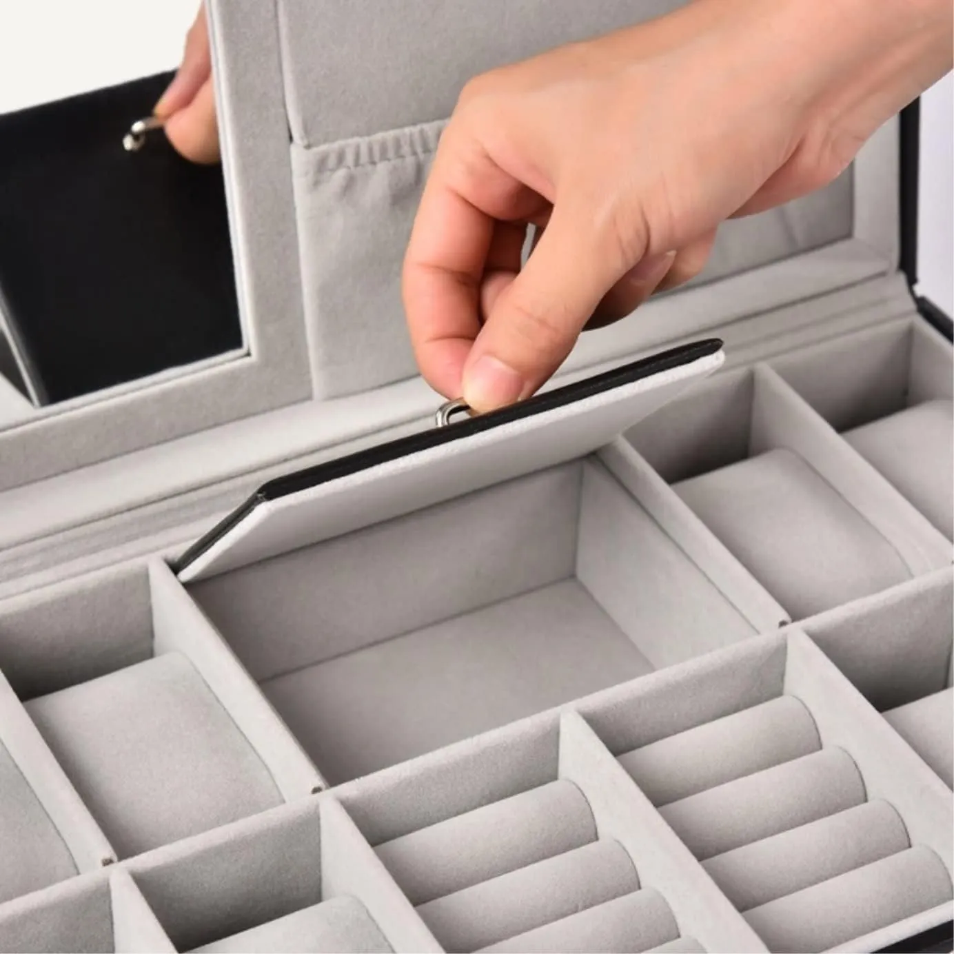 Wood 8 Slots Watch Jewellery Storage Organizer Box Lockable Bracelet Ring Showcase Watch Box Watch Organizer Watch Case emerge infrequent mischievous send Watch Roll Watch Winder Watch Organizer Display 