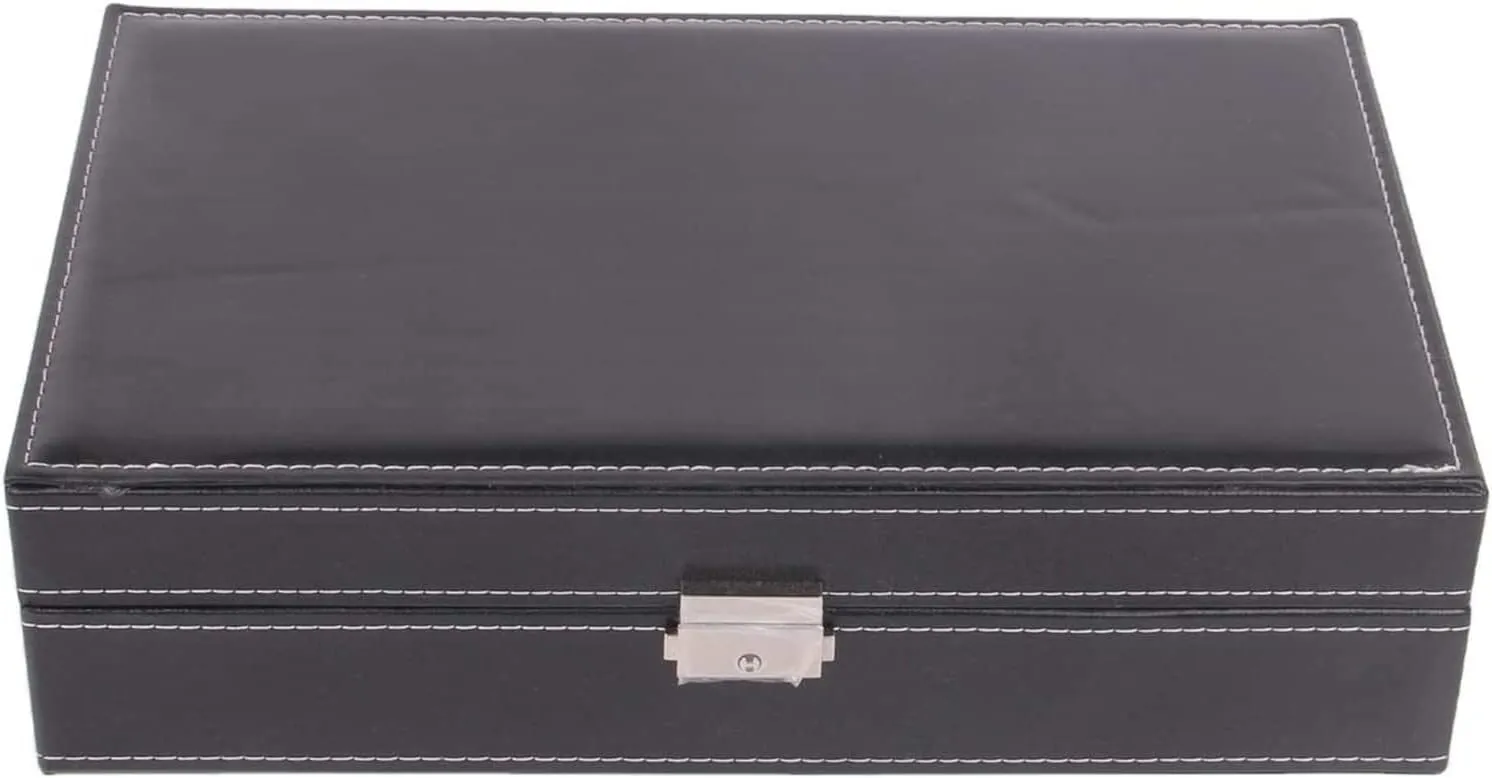 Wood 8 Slots Watch Jewellery Storage Organizer Box Lockable Bracelet Ring Showcase Watch Box Watch Organizer Watch Case emerge infrequent mischievous send Watch Roll Watch Winder Watch Organizer Display 
