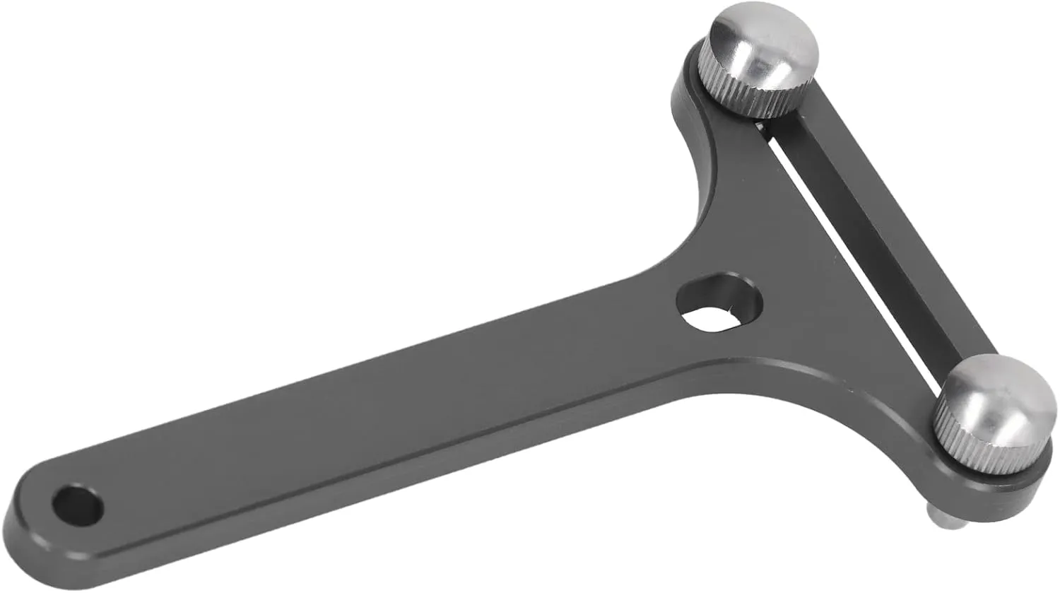 Wrench Tool, Watch yesteryear eocene etching Case Opener Aluminum Alloy Saving Rustproof Professional Non Damage Easily Remove Tighten with Scale for Maintenance(Grey) 2 Prong Watches 
