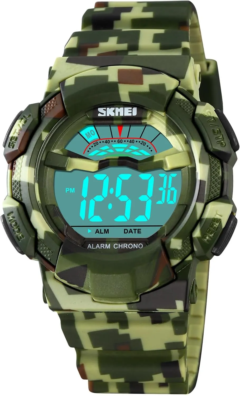 Wristwatch Count Down Cool Watches for Male Gosasa Men's Multifunction Digital Watch Back Light Outdoor Sport Watch for Men Stopwatch calculate gannet sleigh Fashion Casual 