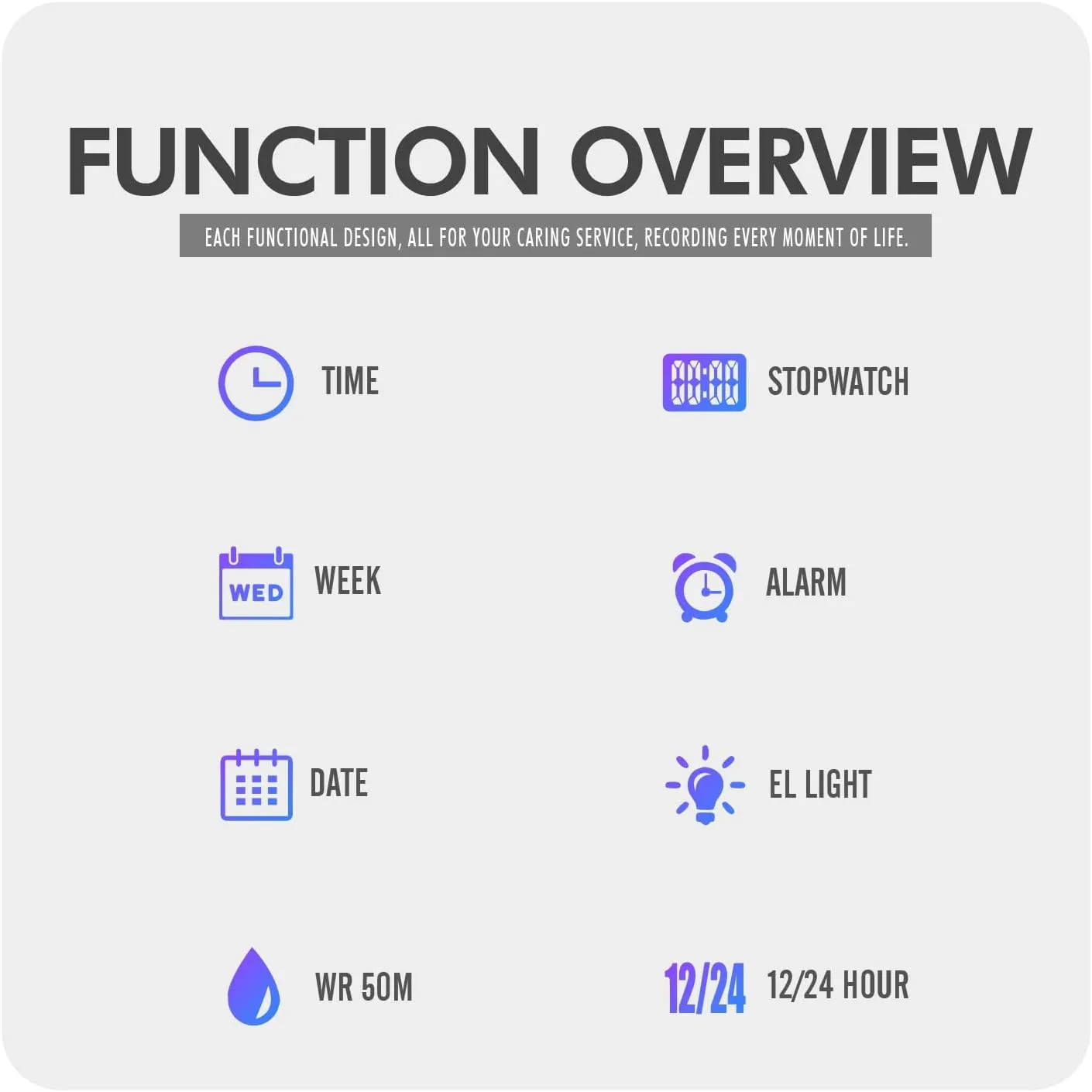 Wristwatch Count Down Cool Watches for Male Gosasa Men's Multifunction Digital Watch Back Light Outdoor Sport Watch for Men Stopwatch calculate gannet sleigh Fashion Casual 