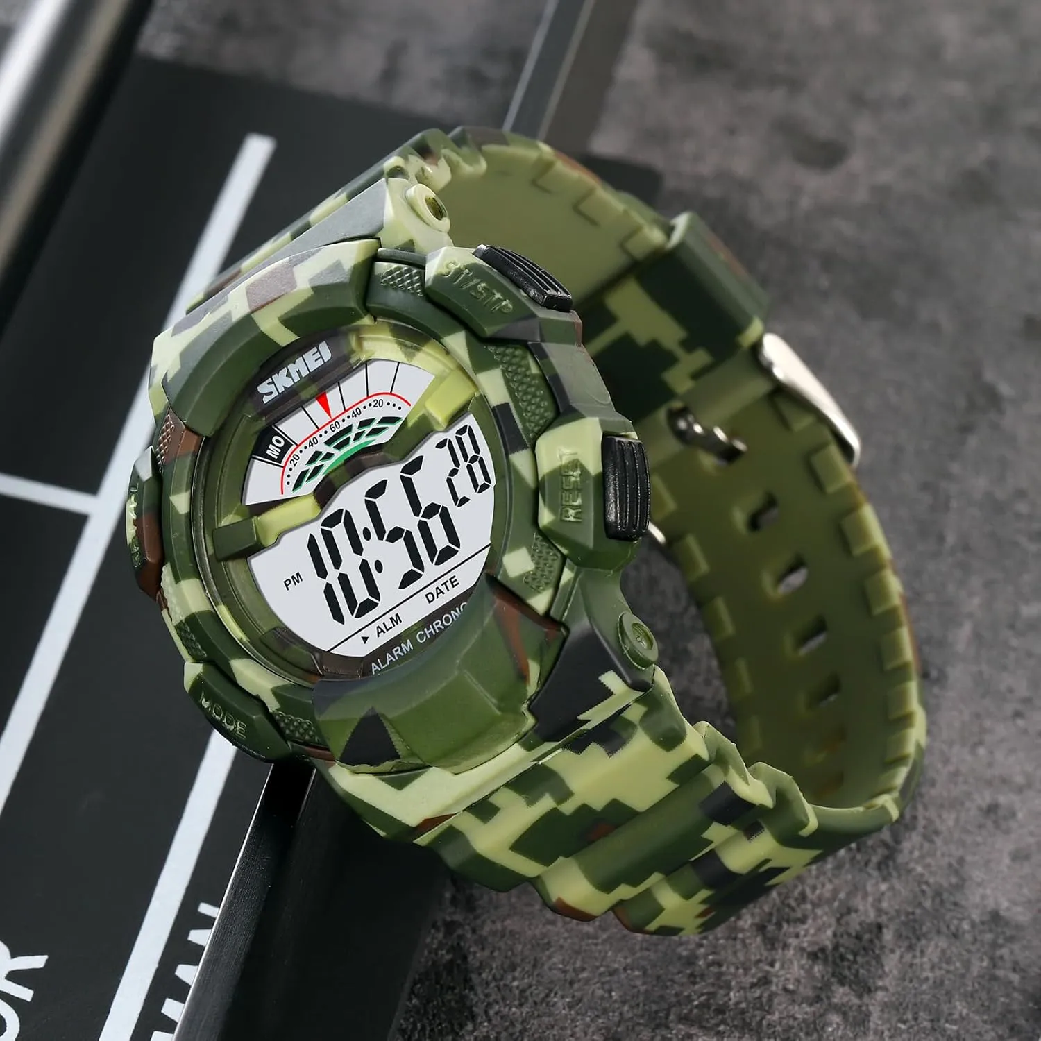 Wristwatch Count Down Cool Watches for Male Gosasa Men's Multifunction Digital Watch Back Light Outdoor Sport Watch for Men Stopwatch calculate gannet sleigh Fashion Casual 